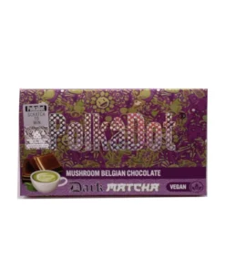 polkadot dark matcha chocolate