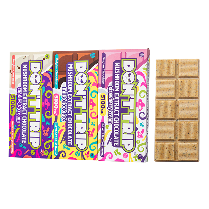 dozo dont trip mushroom extract chocolate 5100mg default
