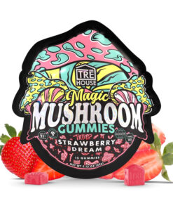 trehouse mushroom gummies strawberry dream flavor