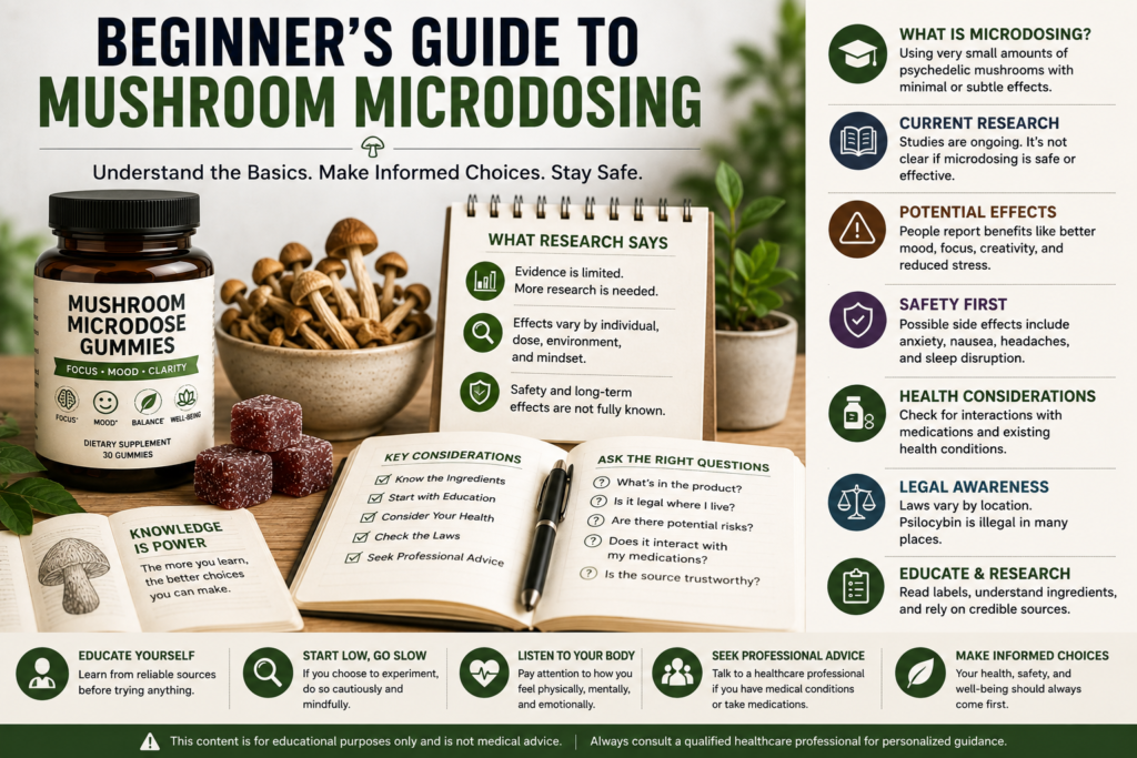 Beginner's Guide to Mushroom Microdosing