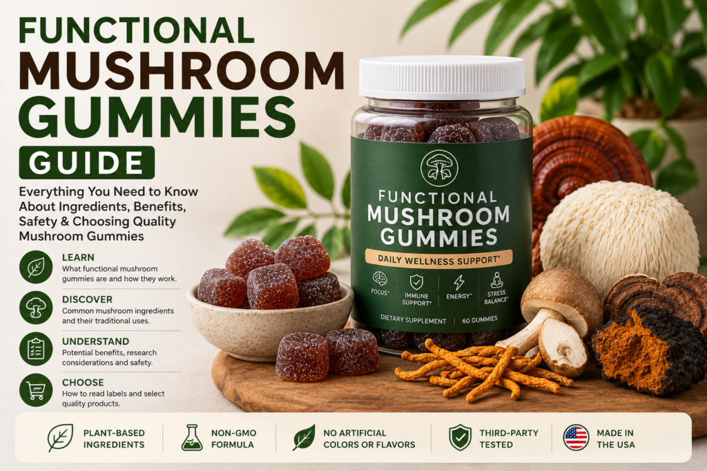 Functional Mushroom Gummies Guide