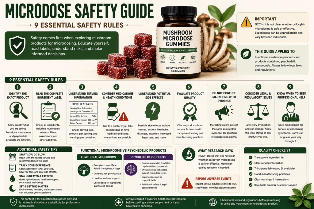 Microdose Safety Guide