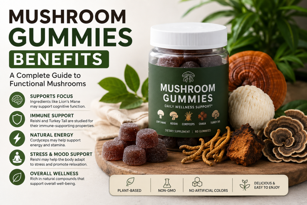 Mushroom Gummies Benefits